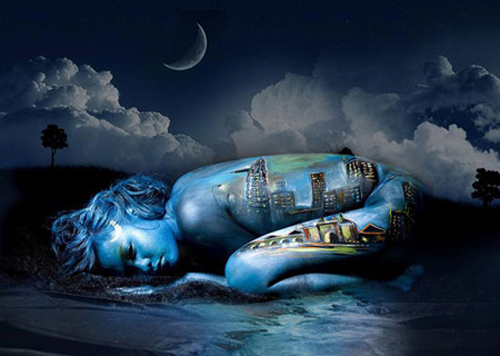 Những sao Việt từng cởi đồ thực hiện chụp ảnh nude body painting